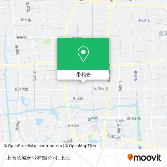 上海长城药业有限公司地图