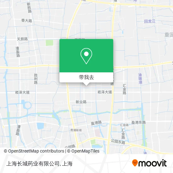 上海长城药业有限公司地图