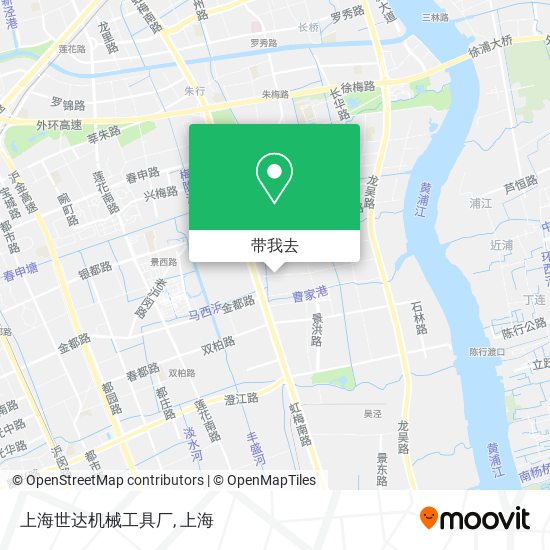 上海世达机械工具厂地图