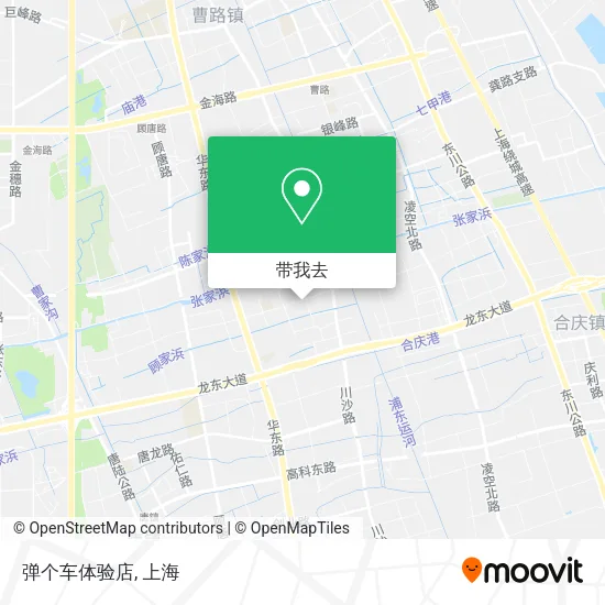 弹个车体验店地图