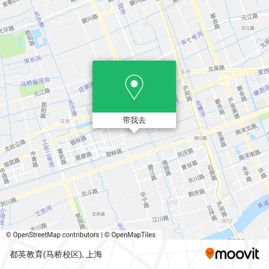 都英教育(马桥校区)地图