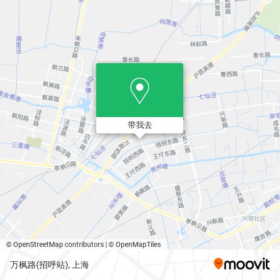 万枫路(招呼站)地图