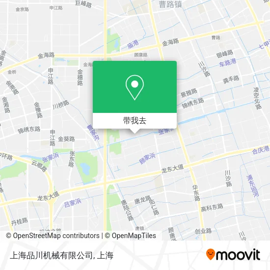 上海品川机械有限公司地图