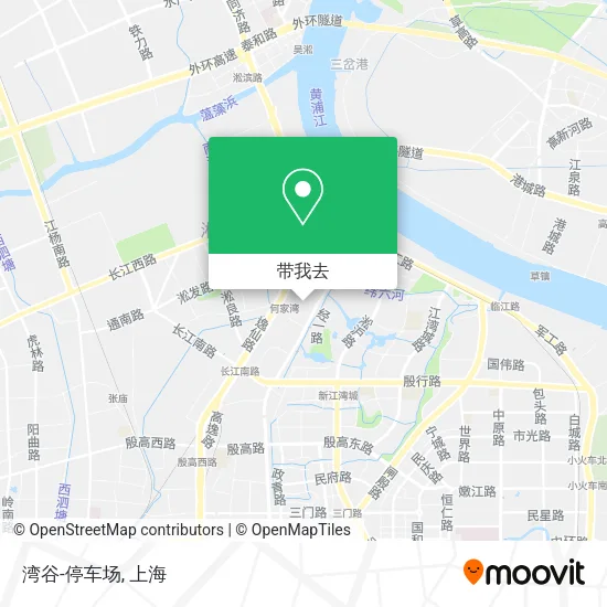 湾谷-停车场地图