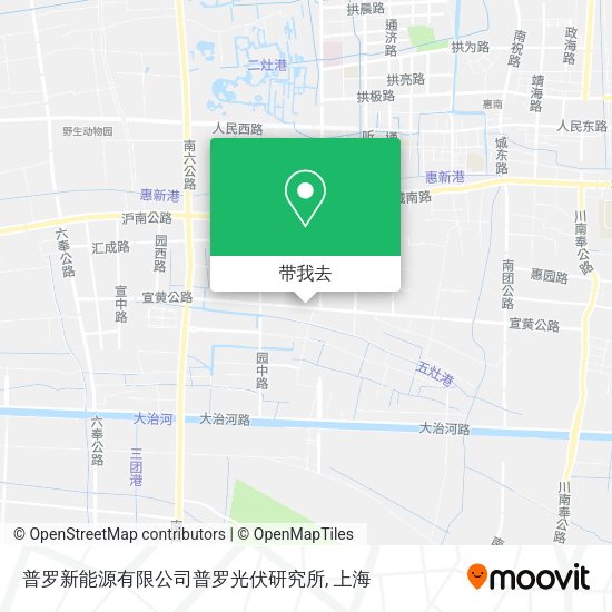 普罗新能源有限公司普罗光伏研究所地图