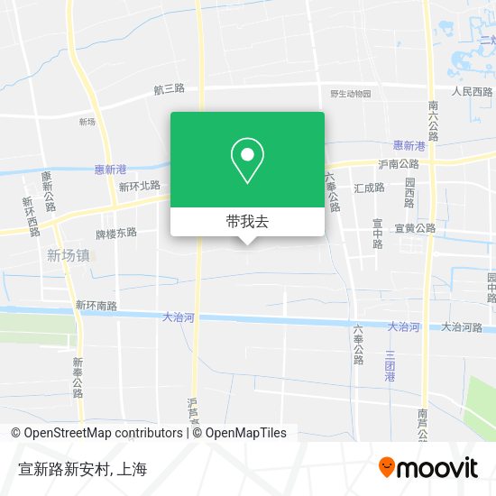 宣新路新安村地图