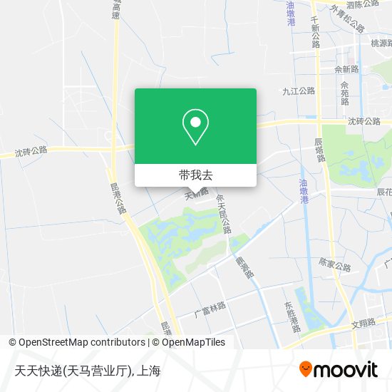 天天快递(天马营业厅)地图