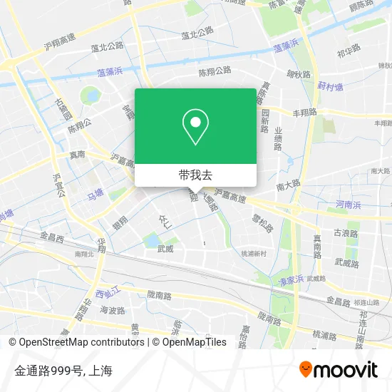 金通路999号地图
