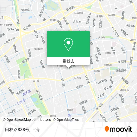 田林路888号地图