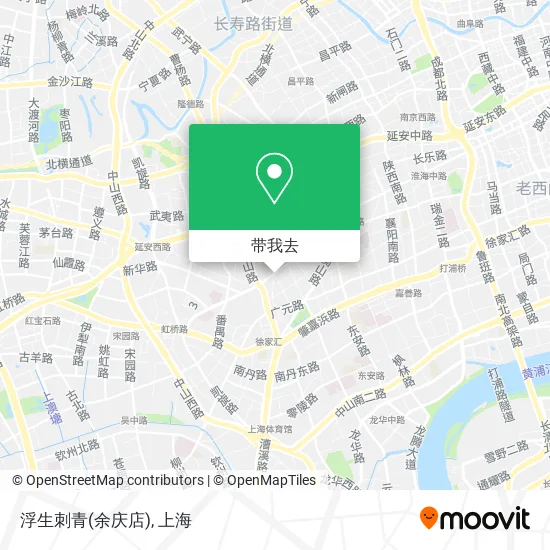 浮生刺青(余庆店)地图