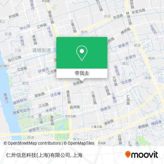 仁卅信息科技(上海)有限公司地图