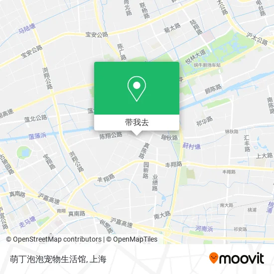 萌丁泡泡宠物生活馆地图