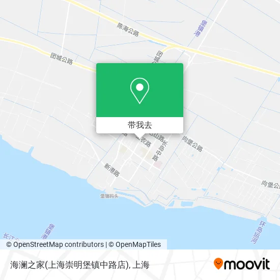 海澜之家(上海崇明堡镇中路店)地图