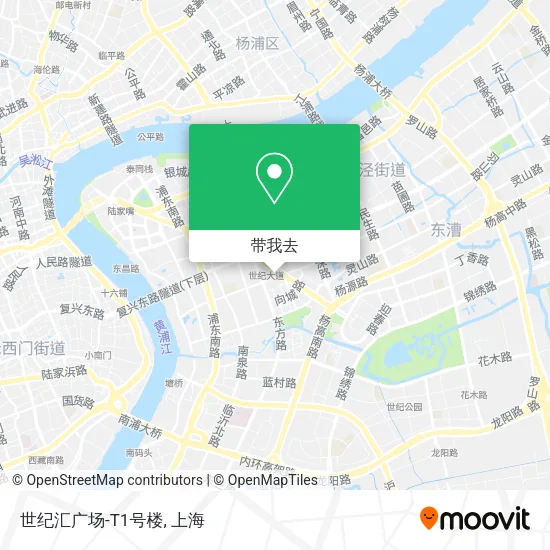 世纪汇广场-T1号楼地图