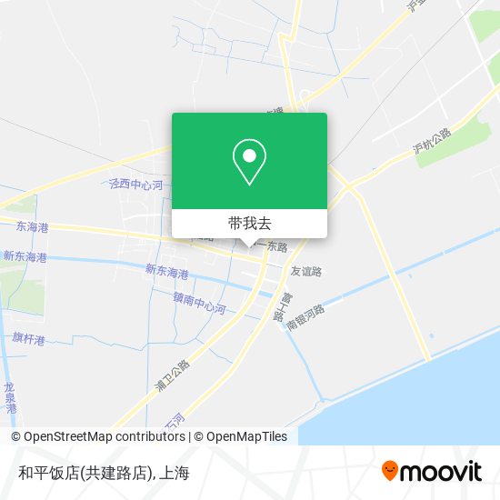 和平饭店(共建路店)地图