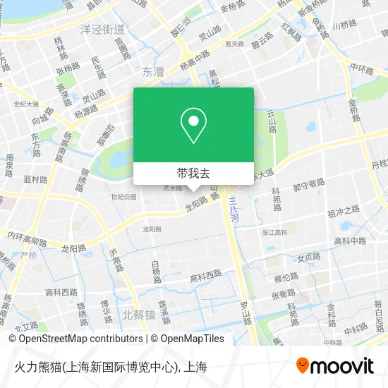 火力熊猫(上海新国际博览中心)地图