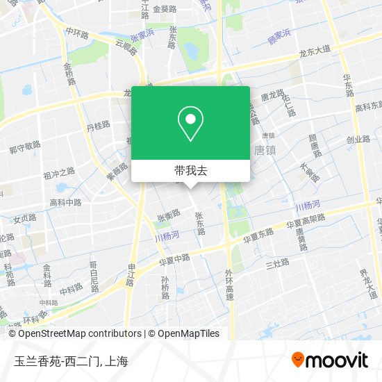 玉兰香苑-西二门地图