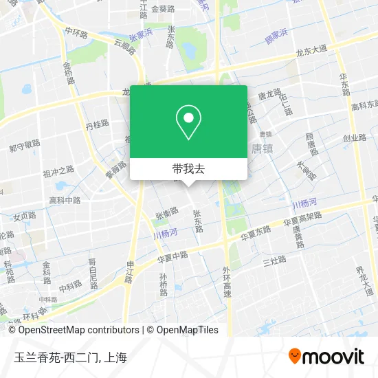 玉兰香苑-西二门地图