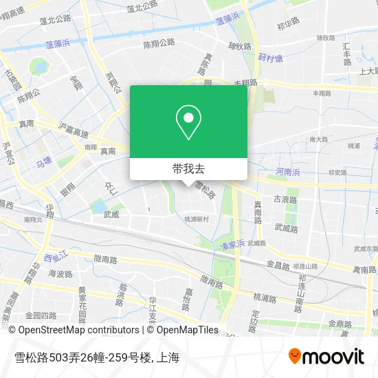 雪松路503弄26幢-259号楼地图
