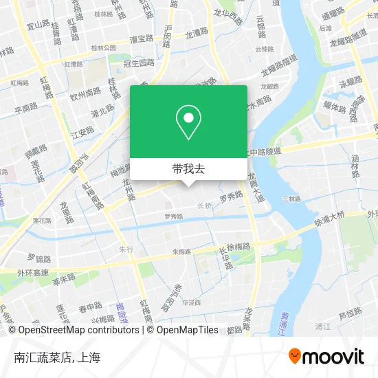 南汇蔬菜店地图