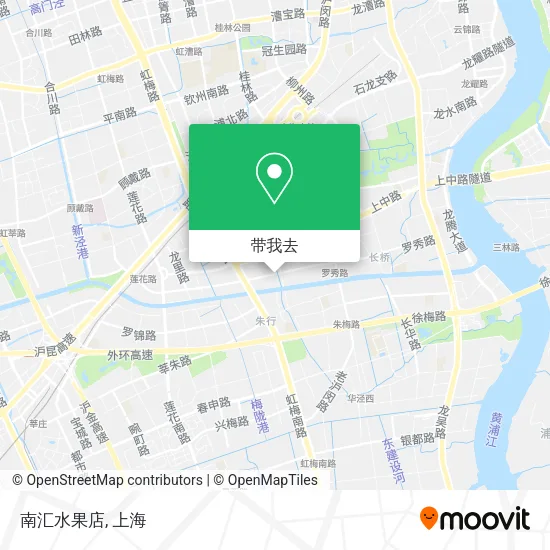 南汇水果店地图