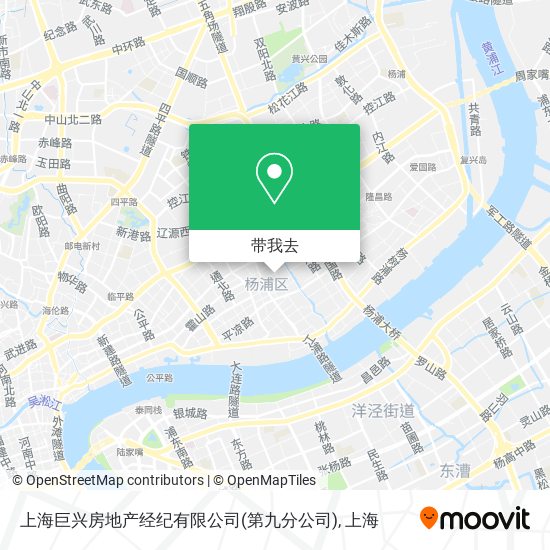 上海巨兴房地产经纪有限公司(第九分公司)地图