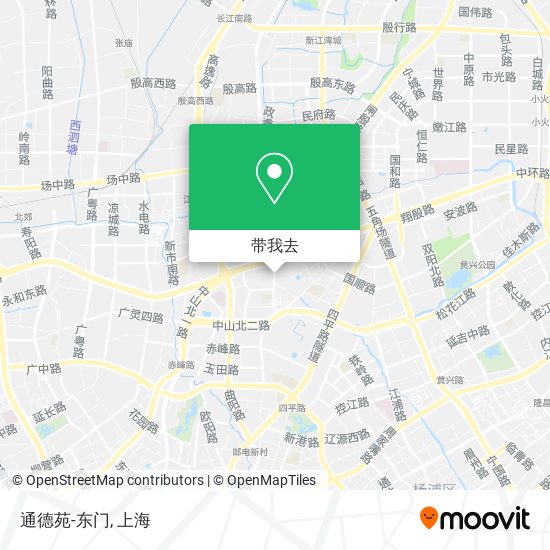 通德苑-东门地图