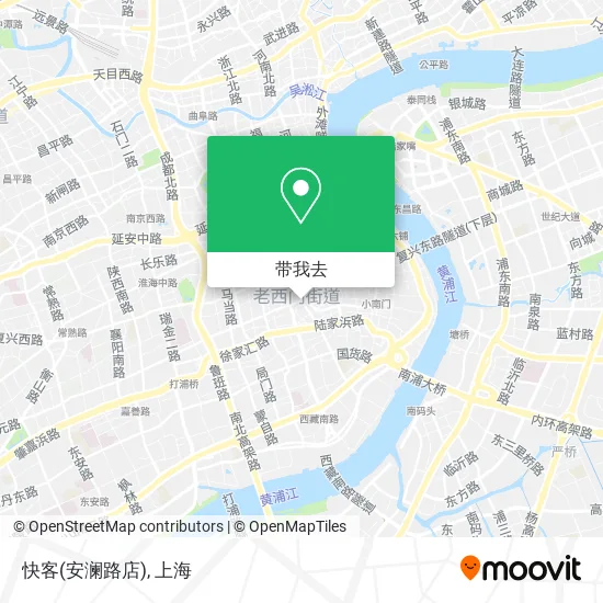 快客(安澜路店)地图