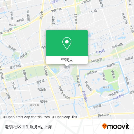 老镇社区卫生服务站地图