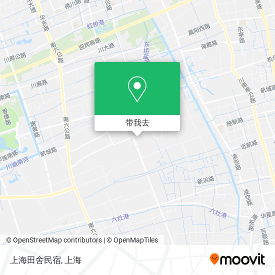 上海田舍民宿地图