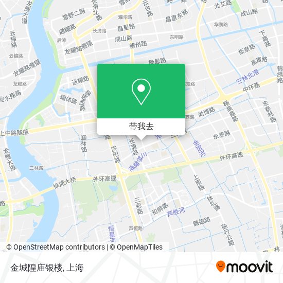 金城隍庙银楼地图