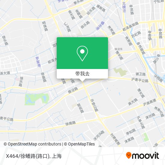 X464/徐蟠路(路口)地图