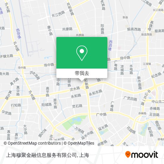上海穆聚金融信息服务有限公司地图