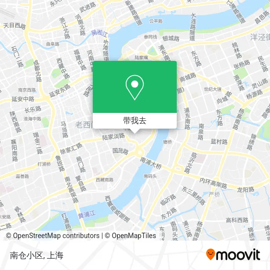 南仓小区地图