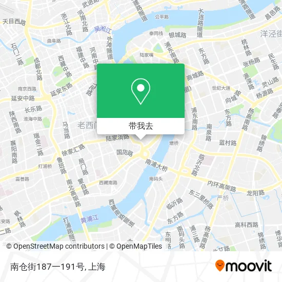南仓街187一191号地图