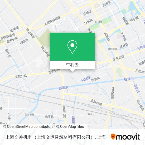 上海文冲机电（上海文运建筑材料有限公司）地图