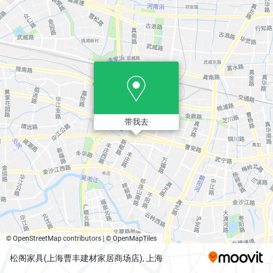 松阁家具(上海曹丰建材家居商场店)地图