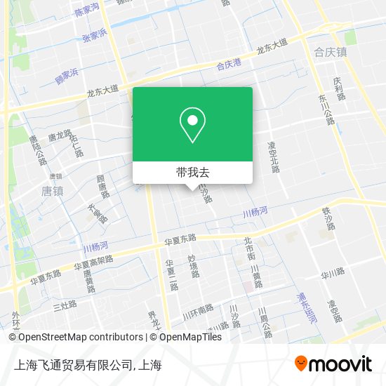 上海飞通贸易有限公司地图