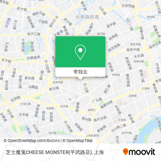 芝士魔鬼CHEESE MONSTER(平武路店)地图