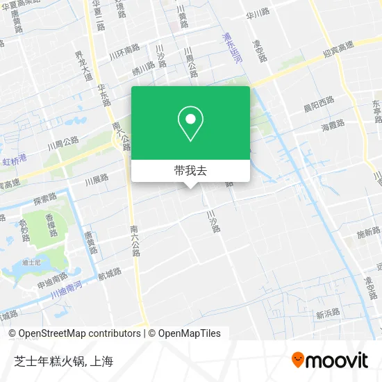 芝士年糕火锅地图