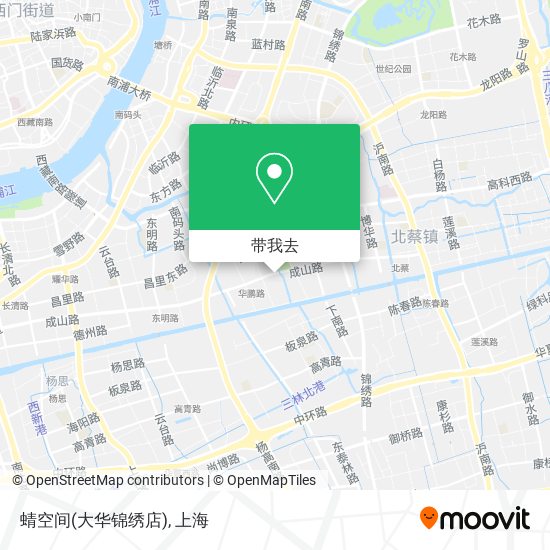 蜻空间(大华锦绣店)地图