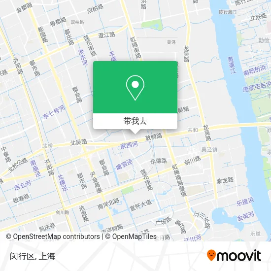 闵行区地图