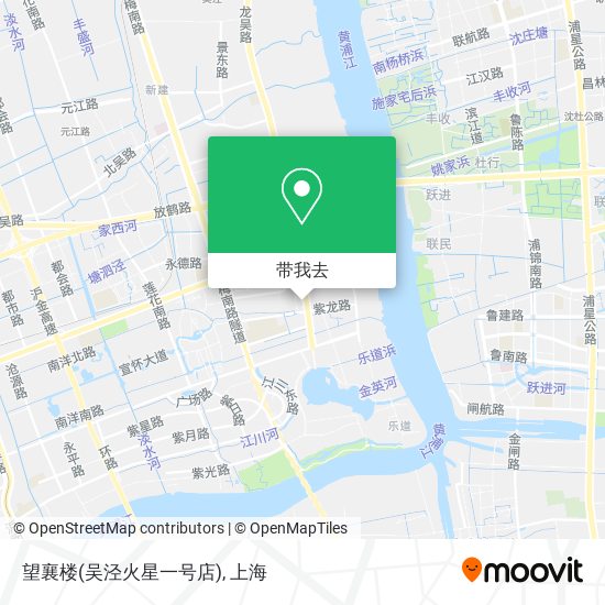 望襄楼(吴泾火星一号店)地图