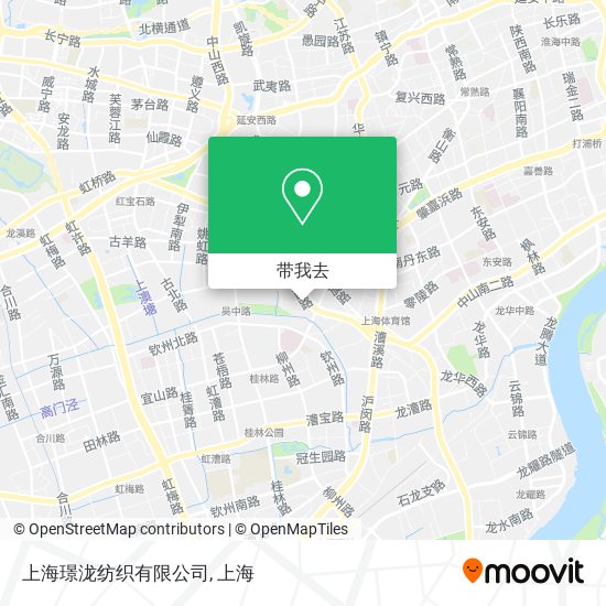 上海璟泷纺织有限公司地图