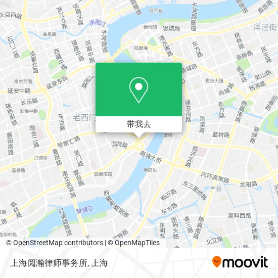 上海阅瀚律师事务所地图