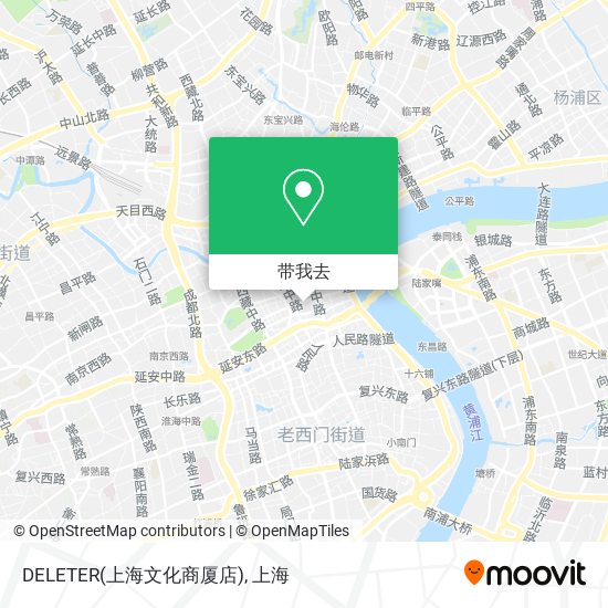 DELETER(上海文化商厦店)地图