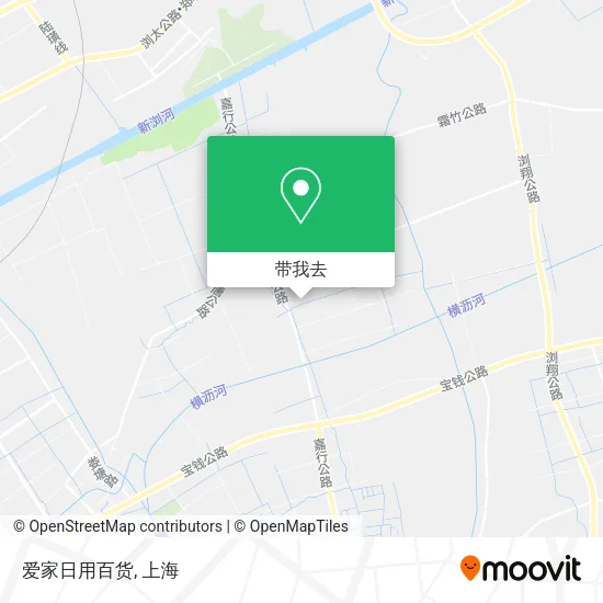 爱家日用百货地图