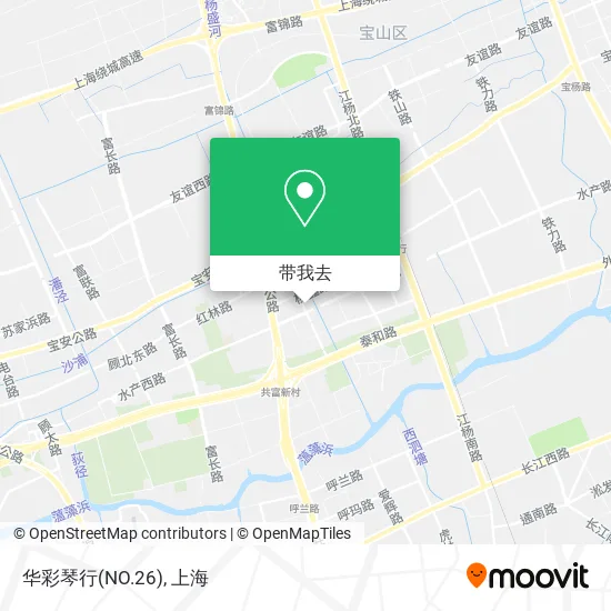华彩琴行(NO.26)地图