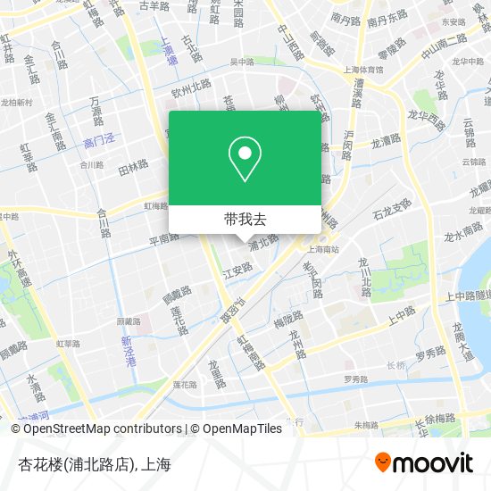 杏花楼(浦北路店)地图
