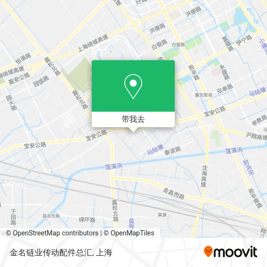 金名链业传动配件总汇地图